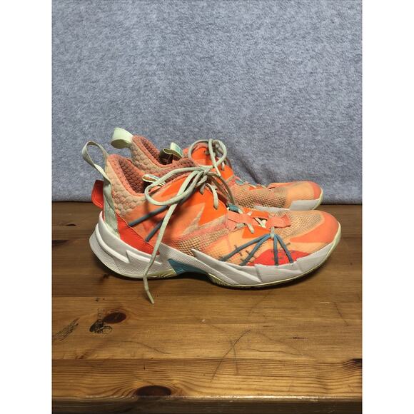 Nike Jordan Mens Size 12 Why Not Zer0.3 SE Atomic Orange Basketball CK6611-800 - Picture 1 of 13